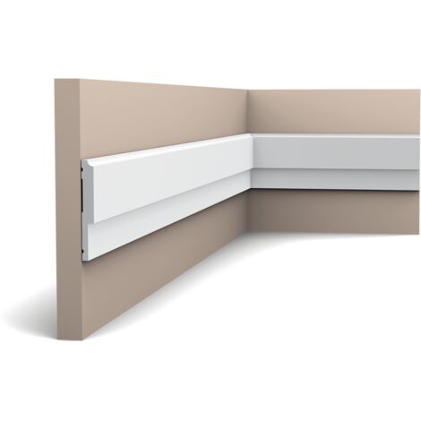 Moldura Cornisa Perfil de estuco Orac Decor P9900 LUXXUS Elemento decorativo para pared y techo 2 m