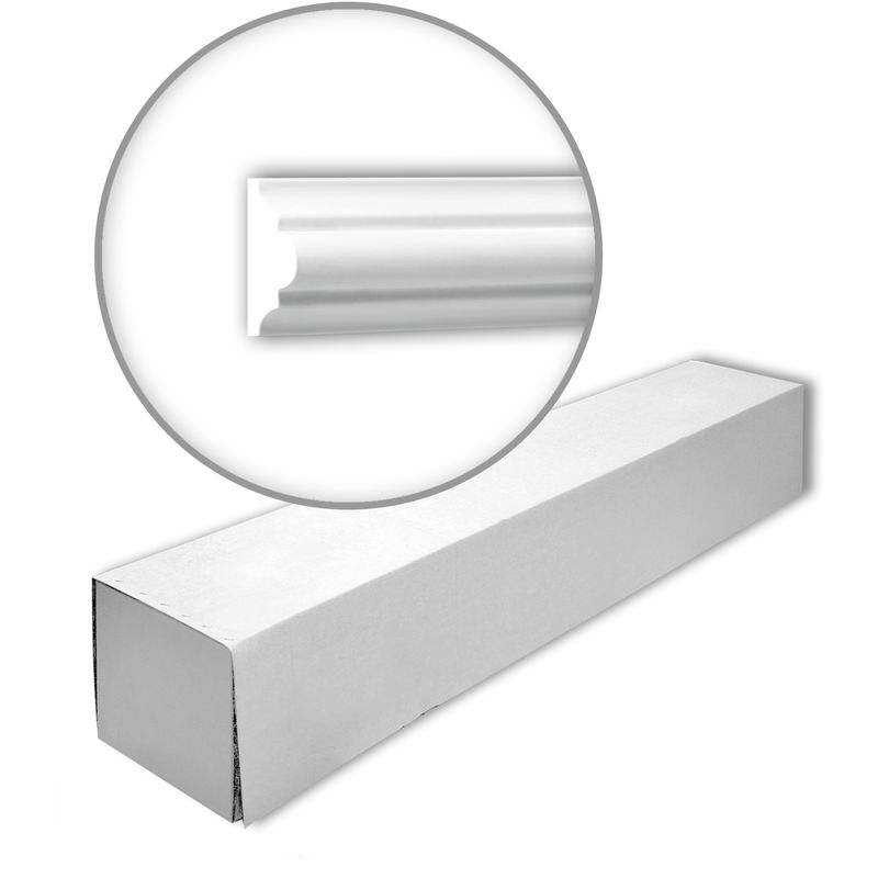 

Profhome Decor - Profhome 151308 1 caja 24 piezas Moldura para pared 48 m