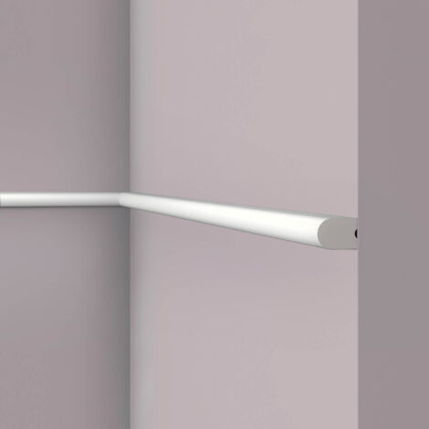 Moldura para pared NMC WL14 WALLSTYL Noel Marquet Friso Perfil de estuco Moldura decorativa diseño atemporal clásico blanco 2 m