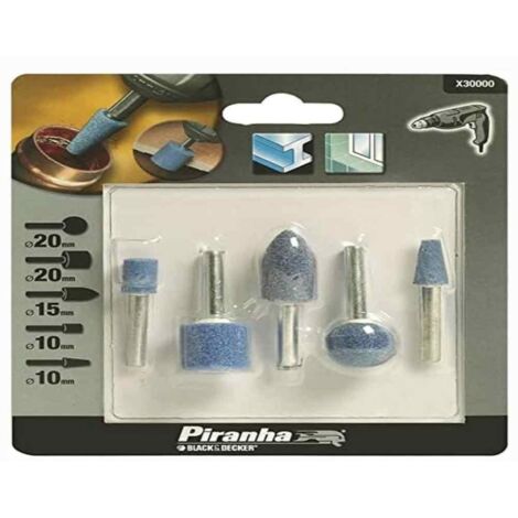 Mole per smerigliatura set da 5 pz X30000 XJ Black decker