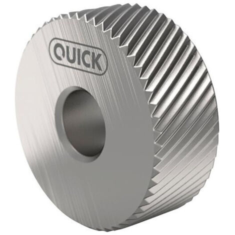 Molette PM BL 30Grad 10x4x4 G7 P0.4 avec chanfrein QUICK