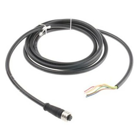Molex 12000650957 - Cordon Brad M12 vers Câble libre 8 pôles - 10 mètres