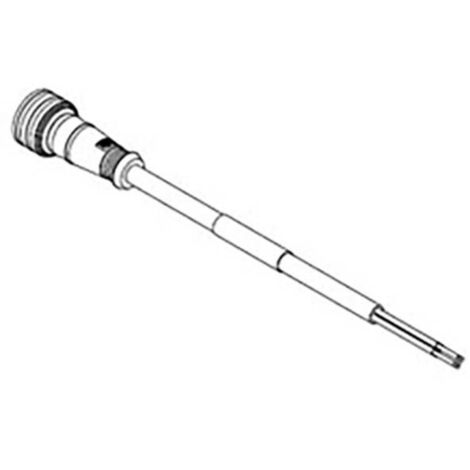 Molex 1200795023 Connettore confezionato per sensore o attuatore Presa 2.00 m Numero di poli: 8 1 pz.