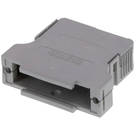 Molex 1731110015 Capot SUB-D matière plastique 90 °, 180 ° gris 1 pc(s) D896382