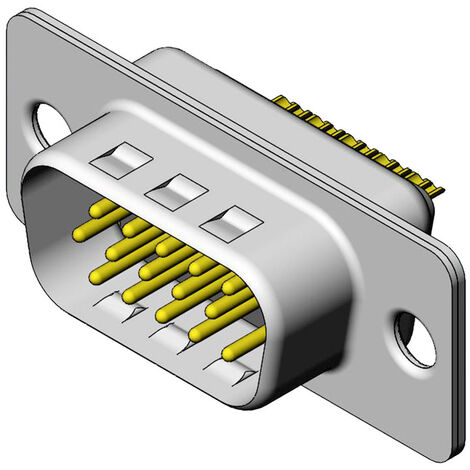 Molex 1731130058 D-SUB Stecker Polzahl: 15 Löten 1 St.