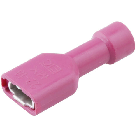 Molex 190030129 Flachsteckhülse inkl. Crimphülse Steckbreite: 4.75 mm Steckdicke: 0.81 mm Vollisoli
