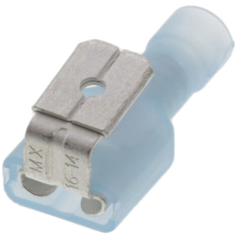 Molex 190130029 Flachsteckhülse inkl. Crimphülse Steckbreite: 6.35 mm Steckdicke: 0.81 mm  Vollisoli
