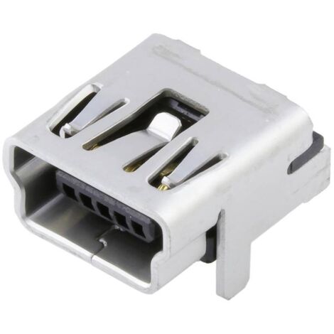 Molex 548190519 USB MINI-B R/A RCPT 548190519 Molex Contenu: 1 pc(s) D858422