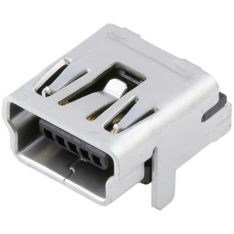 Molex 548190519 USB MINI-B R/A RCPT 548190519 Molex Contenu: 1 pc(s) D858422