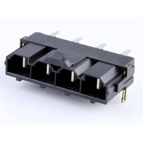 Molex Barrette mâle encastrable (standard) Nbr total de pôles 4 Pas: 10 mm 428204223 1 pc(s) Tube W161032