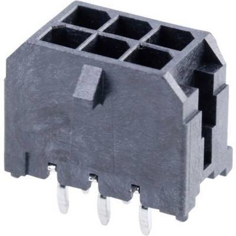 Molex Barrette mâle encastrable (standard) Nbr total de pôles 6 Pas: 3 mm 430450612 1 pc(s) Tray W163032