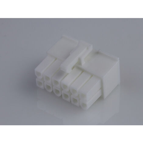 Molex Buchsengehäuse-Kabel  Polzahl Gesamt 12 Rastermaß: 4.2 mm 39012125 1 St. Bag