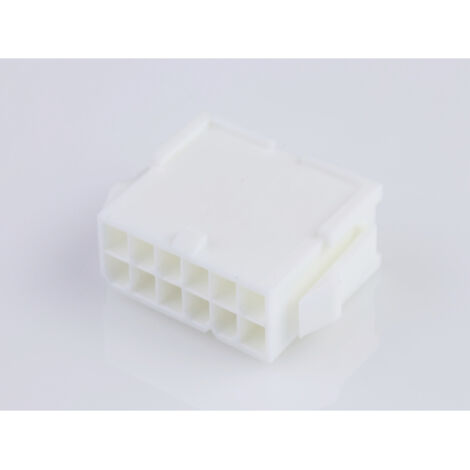 Molex Buchsengehäuse-Kabel Polzahl Gesamt 12 Rastermaß: 4.2 mm 39012126 1 St. Bag