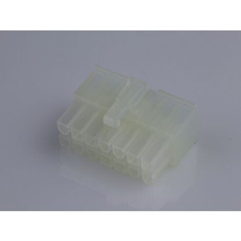 Molex Buchsengehäuse-Kabel Polzahl Gesamt 14 Rastermaß: 4.2 mm 39012140 1 St. Bag