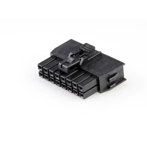 Molex Buchsengehäuse-Kabel  Polzahl Gesamt 16 Rastermaß: 2.5 mm 1053081216 1 St. Bag
