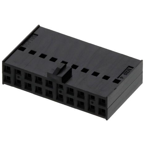 Molex Buchsengehäuse-Kabel  Polzahl Gesamt 20 Rastermaß: 2.54 mm 901420020 1 St. Bag