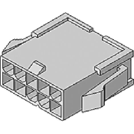 Molex Buchsengehäuse-Kabel  Polzahl Gesamt 24 Rastermaß: 4.2 mm 39012241 1 St. Bag