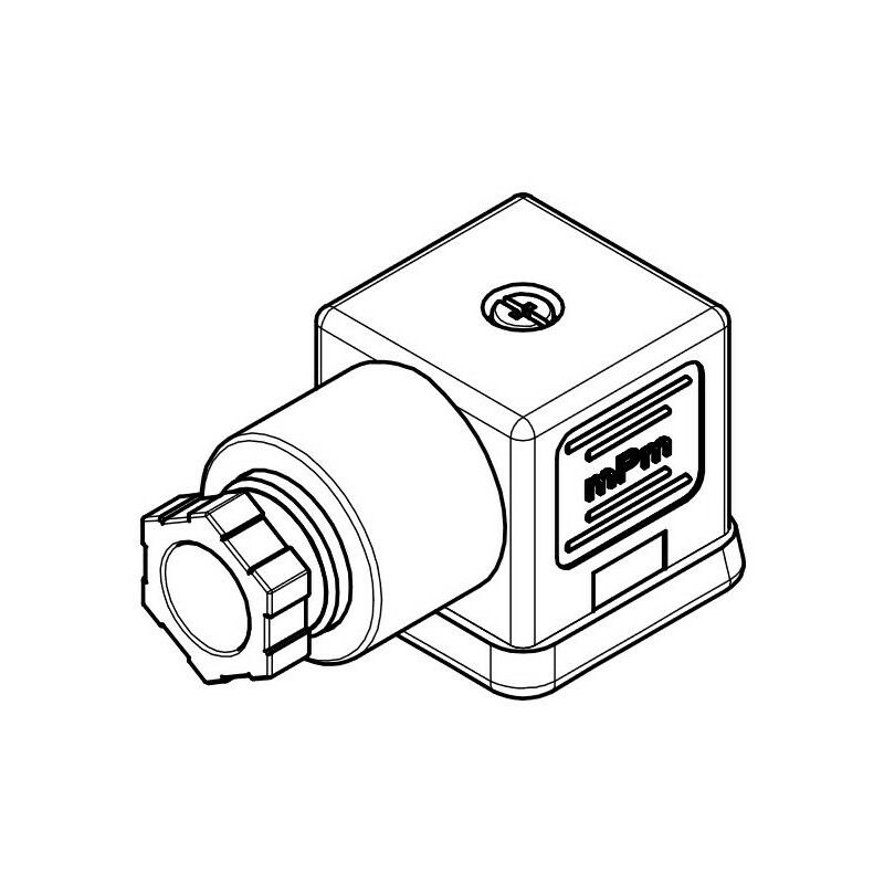 

Molex Conector Tipo A S18209TA021 2P PG9 - con junta y tornillos - Transparente
