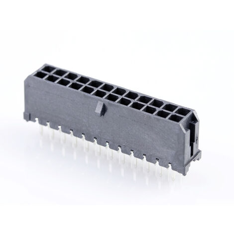 Molex Einbau-Stiftleiste (Standard)  Polzahl Gesamt 24 Rastermaß: 3 mm 430452428 1 St. Tray