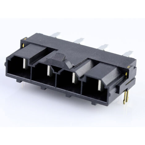 Molex Einbau-Stiftleiste (Standard)  Polzahl Gesamt 4 Rastermaß: 10 mm 428204223 1 St. Tube