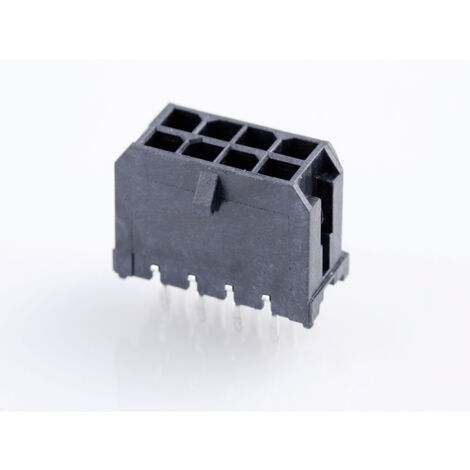 Molex Einbau-Stiftleiste (Standard)  Polzahl Gesamt 8 Rastermaß: 3 mm 430450812 1 St. Tray