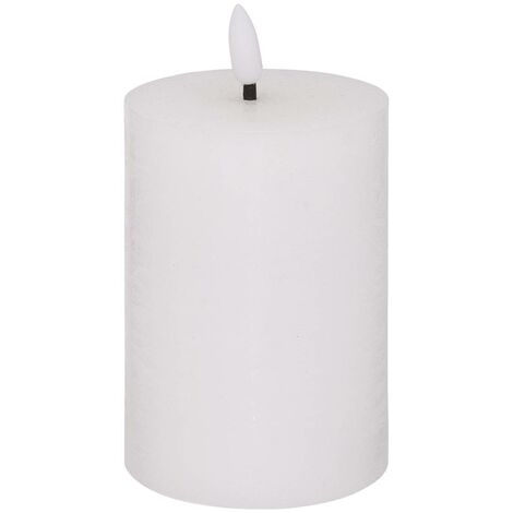 Molia candela led rotonda 7x13cm bianco - Atmosphera créateur d'intérieur