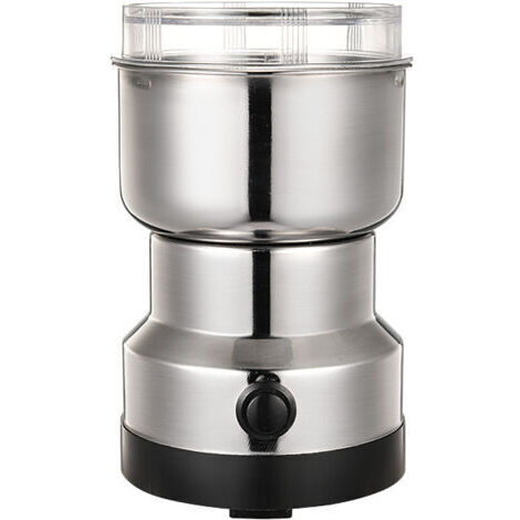 Molinillo de café eléctrico Molinillos multifuncionales de 300 ml Molinillo de semillas Cuatro cuchillas de acero inoxidable para una molienda fina y eficiente para moler granos de café, especi