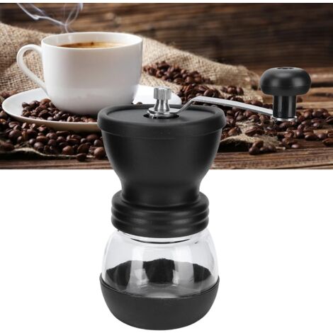 Molinillo de café, mini molinillo manual de café con manivela para el hogar, herramienta de cocina, molinillo manual, molinillo de café clásico.