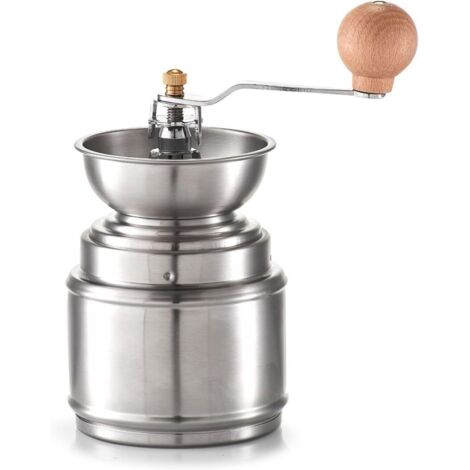 Molinillo de café, plateado