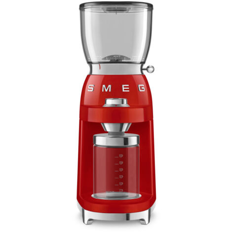 Molinillo de café rojo 350g 150w - cgf01rdeu - smeg -