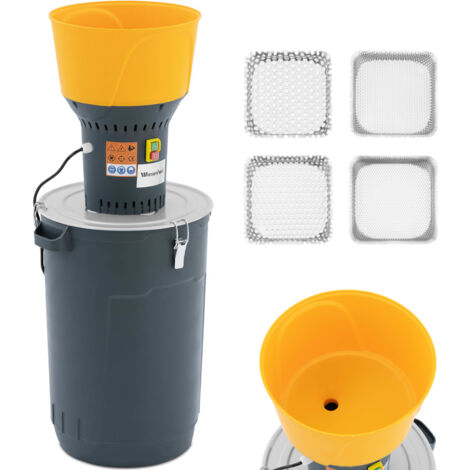 WIESENFIELD Molinillo de grano eléctrico - 60 L - 400 kg/h - 1300 W
