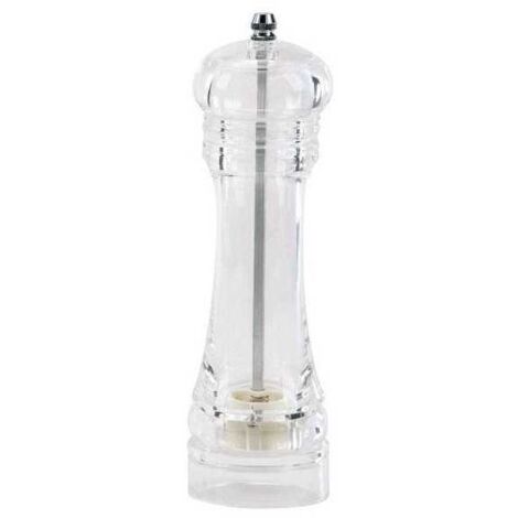 Molinillo de pimienta acrílico de 10 cm Chef Plus Ilsa