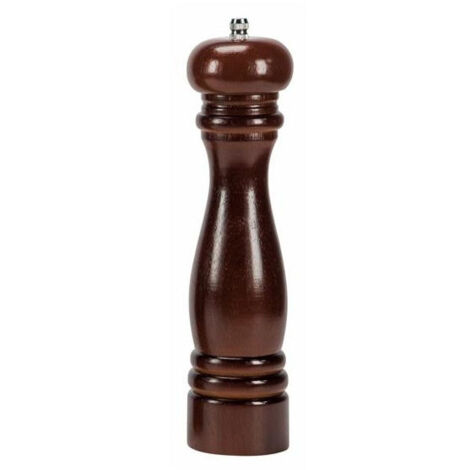 Molinillo de pimienta/sal de madera de 12 cm Ilsa