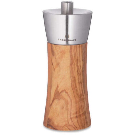 Molinillo de pimienta zassenhaus augsburg olive wood, 14 cm