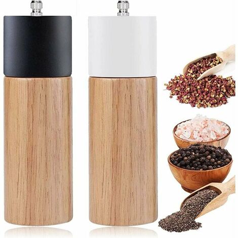 Ephe Electric Salt and Pepper Grinder Set - Rechargeable Salt and Pepper  Grinder