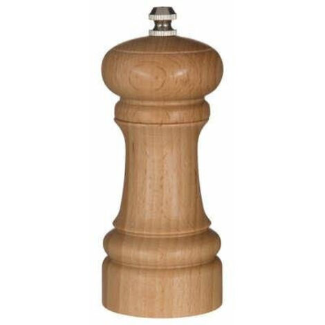 Molinillo para sal/pimienta de madera 14.5cm