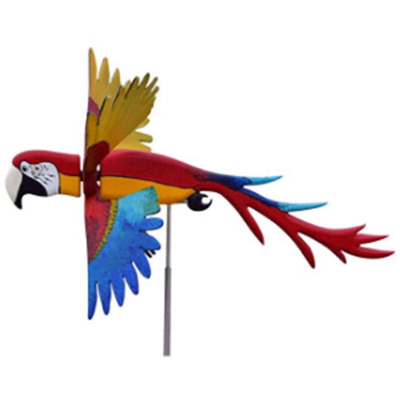 

Molino de viento de pajaro Loro Guacamayo Molino de viento Decoracion de jardin, Estilo 1