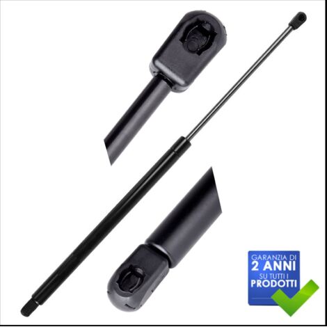 Molla a gas lunghezza 595mm  corsa 250mm  forza 340 n