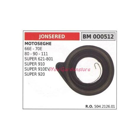 Molla avviamento JONSERED motosega 66E 70E 80 90 111 SUPER 621 801 000512