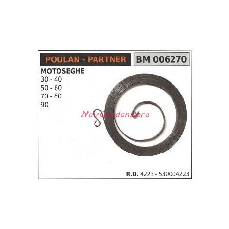 Molla avviamento POULAN motosega 30 40 50 60 70 80 90 006270