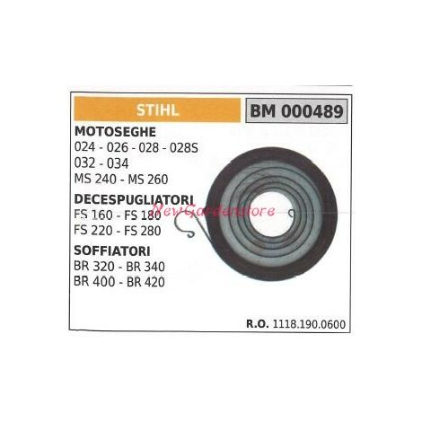 Molla avviamento STIHL motosega 024 026 028 028S 032 034 000489