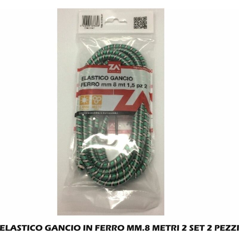 Bighouse It - elastico gancio ferro MM.8 MT.2 set