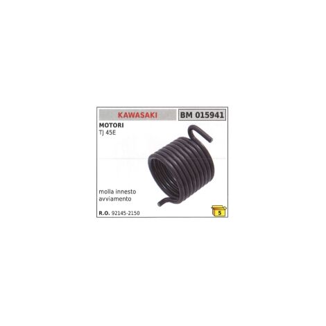 Molla innesto avviamento compatibile KAWASAKI motore decespugliatore TJ 45E