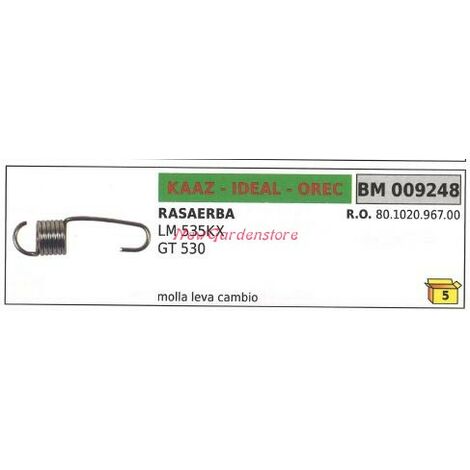 Molla leva cambio KAAZ rasaerba tosaerba tagliaerba LM 535KX GT 530 009248