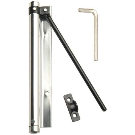 Molla porta in alluminio anodizzato argento Wolfpack (Blister 1 pezzo)