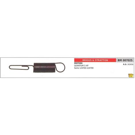 Molla regolatore di giri BRIGGS & STRATTON per motore tosaerba QUANTUM 007025
