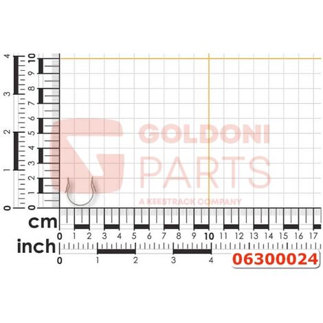 Molla ritegno leva ORIGINALE GOLDONI 06300024