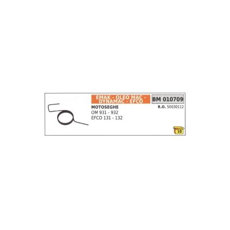 Molla saltarello avviamento compatibile EMAK motosega OM 931 - 932 EFCO 131