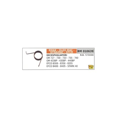 Molla saltarello avviamento EMAK decespugliatore OM 727 - 730 EFCO 8300 72700088