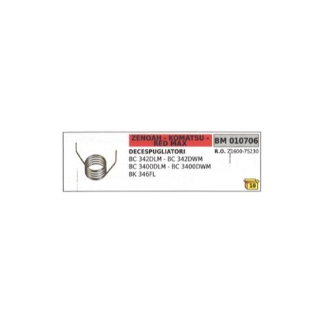 Molla saltarello avviamento ZENOAH decespugliatore BC342DLM - BC342DWM  010706